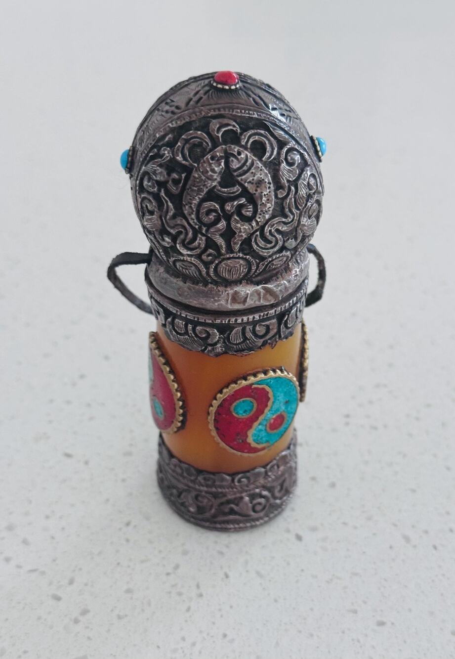 Tibetan Hard Silver Seal